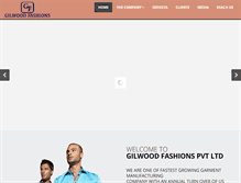 Tablet Screenshot of gilwoodfashions.com